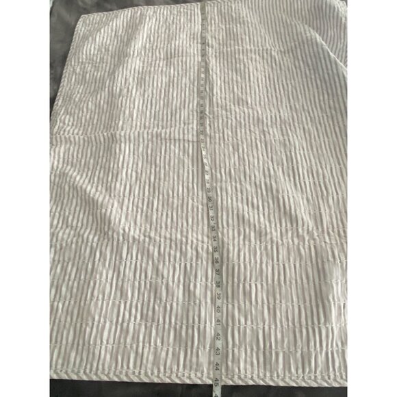 Nordstrom 36" X 45" Baby Quilt Cotton Layered Soft & Cozy Abstract Neutral Tones - Picture 5 of 13